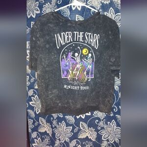 Under the Stars Midnight Tour WomensT-Shirt - Black